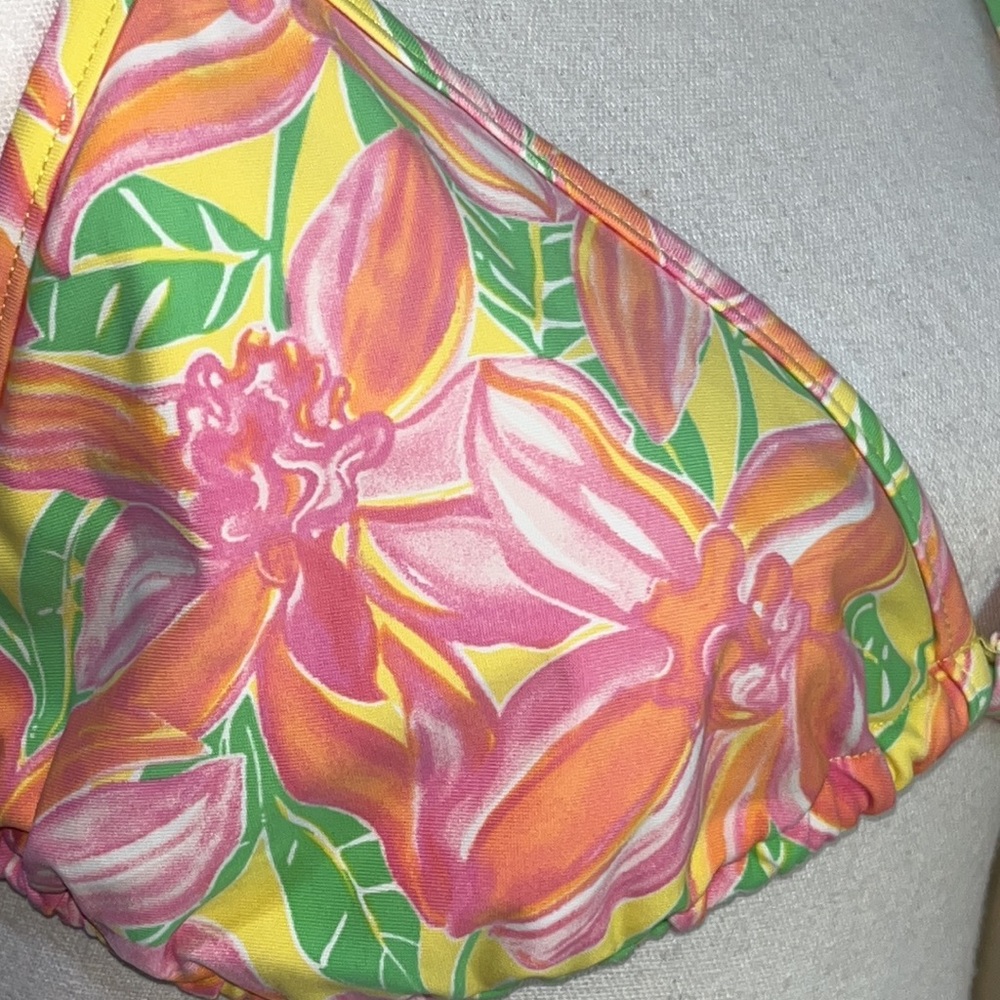 Lilly Pulitzertriangle String Bikini Top - image 3